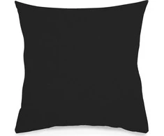 DecoKing Pagalvės užvalkalas 50 × 50 cm, juodos spalvos