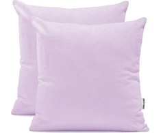 DecoKing Pagalvės užvalkalas 80×80, 2 vnt LILA