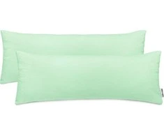 DecoKing Pagalvės užvalkalas 40×145 cm 2 vnt mėtinė
