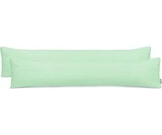 DecoKing Pagalvės užvalkalas 40×200 cm mėtinė (2 vnt.)