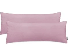 DecoKing Pagalvės užvalkalas 40×145 cm 2 vnt OLDLILAC