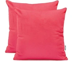 DecoKing Pagalvės užvalkalas 50×50 cm, 2 vnt RASPBERRY