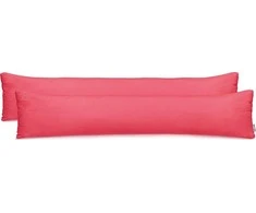 DecoKing Pagalvės užvalkalas avietinės spalvos 20×145 cm, 2 vnt.