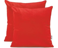 DecoKing Pagalvės užvalkalas 80×80 raudonas