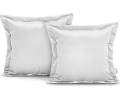 AmeliaHome Pagalvių užvalkalas balta 45×45 cm AH VELVET