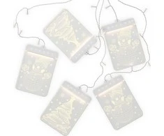 AmeliaHome LEDPL/AH/WINTERY/RECT/SET/5PCS