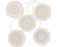 AmeliaHome LEDPL/AH/MANDALA/ROUND/SET/5PCS