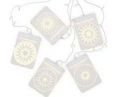 AmeliaHome LEDPL/AH/MANDALA/RECT/SET/5PCS