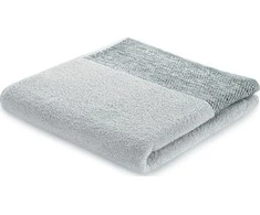 AmeliaHome Rankšluostis 70 × 140 cm, sidabrinės spalvos AH ARIA