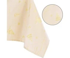 AmeliaHome TCLOTH/AH/CHRISTMASEVE/HMD/GOLD/140X180