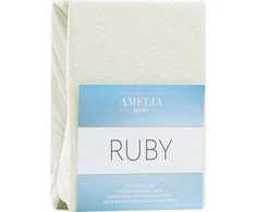 AmeliaHome Paklodė su guma 140–160x200+30 ecru AH RUBY