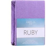 AmeliaHome Paklodė su guma violetinė 80–90x200+30 AH
