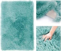 AmeliaHome KILIMAS / AH / DOKKA / NESKLYDUS / MĖLYNAS / 75x120