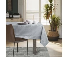 Pilka staltiesė GAIA 120 x 160 cm AmeliaHome