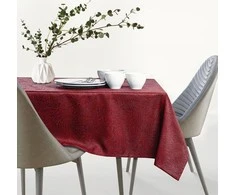 Staltiesė 155×300 cm bordo spalvos AmeliaHome