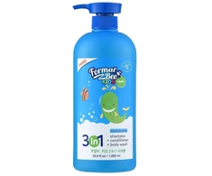 Formal Bee 3in1 Apple Hair Šampūnas, kondicionierius ir dušo želė 3-in-1, 1000 ml