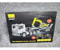 Amewi Amewi 2-in-1 Tieflader/Bagger-Set G836E/G041E 1:24 RTR