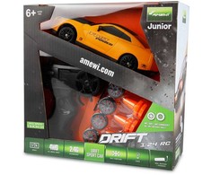 Amewi Amewi Drift Sport Car 4WD 1:24 RTR gelb