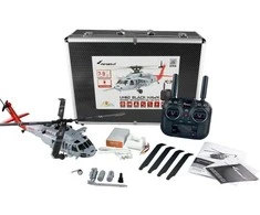 Amewi Amewi UH60 Juodas Hawk Marine CP Helikopter 6G/3D GPS RTF
