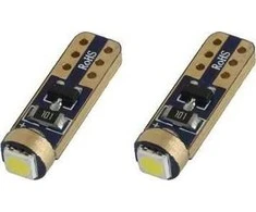 Amio LED lemputės Standard T5 1xSMD 3030 12V Didelės galios 2vnt.