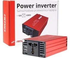 Amio Inverteris - srovės keitiklis 12V/220V / 300W/600W