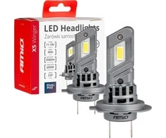 LED žibintų lemputės X5-series WINGER H7 H18 6000K max 50W AMIO-03946