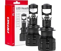 LED automobilių lemputės pl lens canbus lens h7 amio-03668
