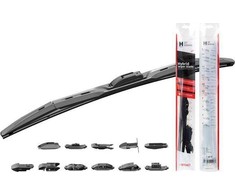 Valytuvo šluotelė „amio hybrid multiconnect“ 15 colių, 380 mm, 38 cm, 11 adapterių, amio-02202