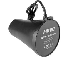 Įtampos keitiklis puodelio formos 12v/230v 150w/300w 2xusb pi02 amio-02469