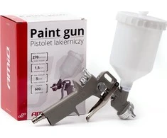 Amio Dažų purškimo pistoletas PT-10, 600 ml, 1,5 mm antgalis