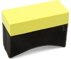 Automobilio padangų aplikatoriaus kempinė 95x35x65 mm amio-02519