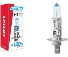 Amio 02135 Halogeninė lemputė H1 12V 55W LumiTec SuperWhite +120%