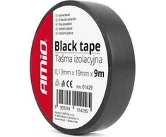 Amio Izoliacinė juosta 19mm x 9m JUODA