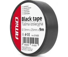 Amio Lipni juosta 0,13 mm x 25 mm x 9 m, 1 vnt., juoda