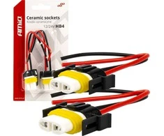 Keramikiniai lizdai HB4 9006, 2 vnt., AMIO-03059