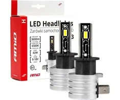 LED žibintų lemputės Series H3 AMiO-03330