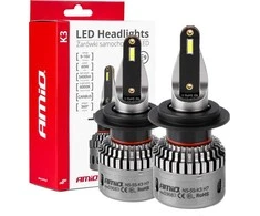 LED žibintų lemputės K3 Series H7 12V 6000K canbus AMIO-03683