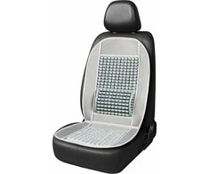 Amio Automobilio sėdynės kilimėlis su karoliukais 97 x 44 cm - pilka