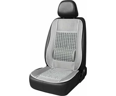 Amio Automobilio sėdynės kilimėlis su karoliukais 110 x 46 cm - pilka