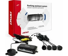 Parkavimo jutiklių rinkinys, skirtas kamerai ir LCD ekranui, juodas 22mm AMIO-02989