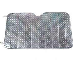 Sulankstoma saulės uždanga automobiliui 130x60 cm AMIO-02907