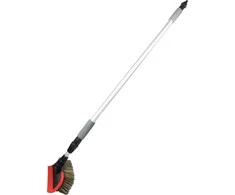 Teleskopinis šepetys su vandens jungtimi 97-160cm AMIO-03955