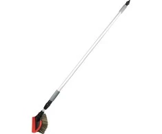 Teleskopinis šepetys su vandens jungtimi 141-240cm AMIO-03956