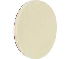 Automobilio poliravimo filco diskas su velcro tvirtinimu, 125 mm x 10 mm AMIO-02650