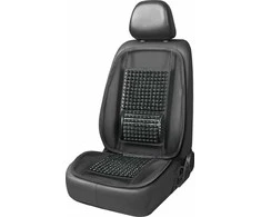 Amio Automobilio sėdynės kilimėlis su karoliukais 98 x 49 cm - juoda