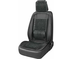Amio Automobilio sėdynės kilimėlis su karoliukais 125 x 52 cm - juoda