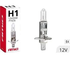 Automobilinė lemputė Amio H1 12V 55W