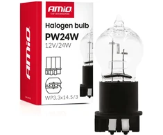 Halogeninė lemputė pw24w wp3.3x14.5-3 24w 12v amio-04409