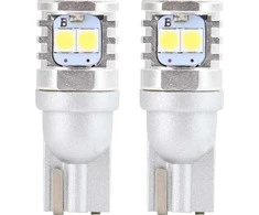 LED lemputės canbus 3030 6smd t10 w5w w10w baltas 12v 24v amio-02801