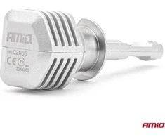 LED automobilių lemputės x1 serija h1 6500k canbus amio-02963